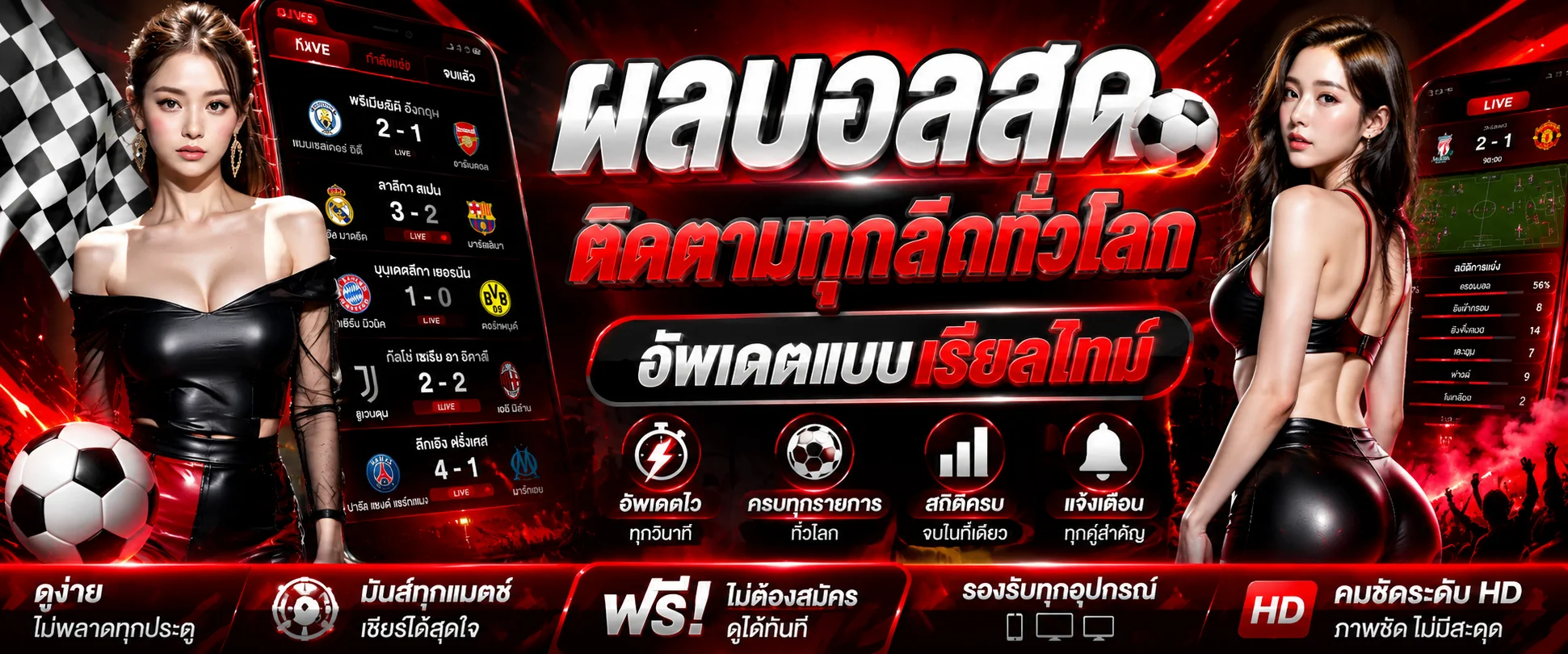 ตารางผลบอลสดและราคาบอลใน GARENA777